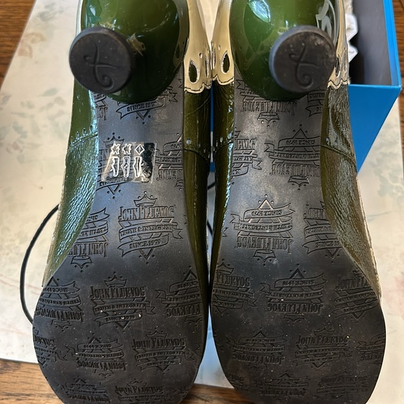 John Fluevog Lottie Deno lace up shoes size 9 slim fit - Picture 4 of 9